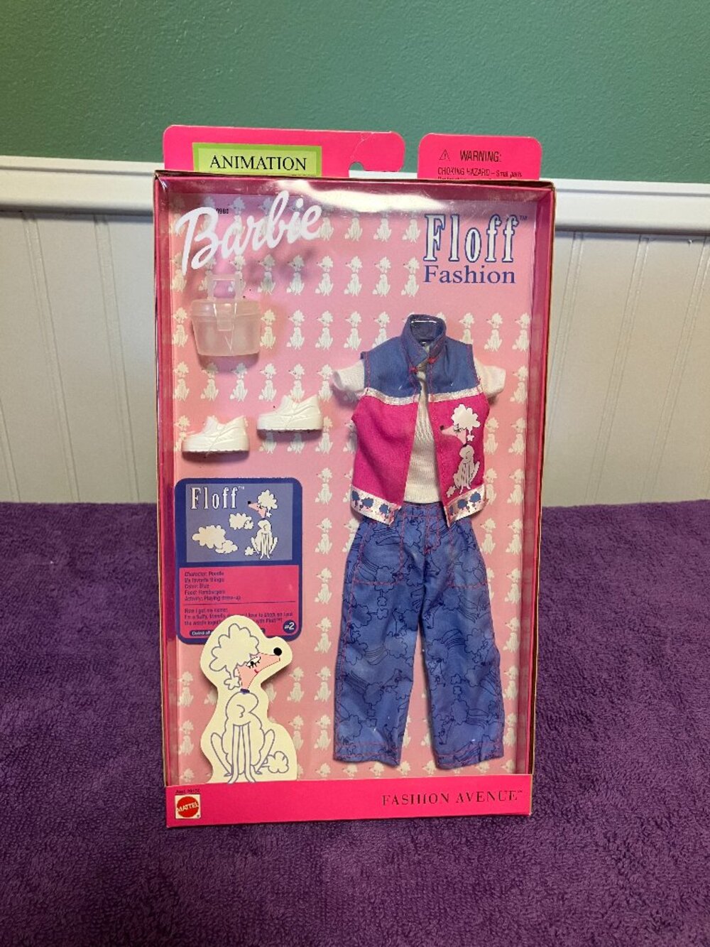 Barbie Mattel Poodle Outfit